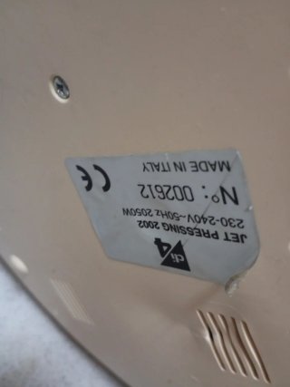 Plancha Vapor Industrial Jet Pressing 2002
