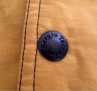 Giacca Sergio Tacchini Gialla Vintage Taglia M