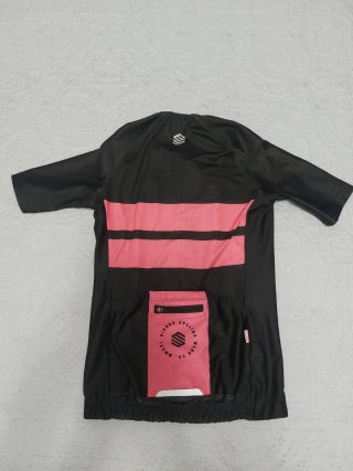 Maillot Ciclismo Siroko XXS Negro/Rosa