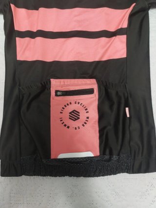 Maillot Ciclismo Siroko XXS Negro/Rosa