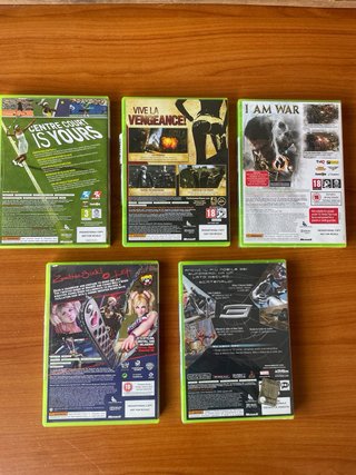 Lotto 5 Videogiochi Xbox 360 Copia Promozionale