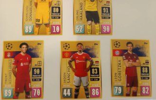 Lote de cromos Topps Champions League