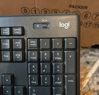 Tastiera Logitech Nera