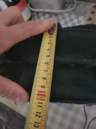 Bolso de cuero de vaca blanco y negro