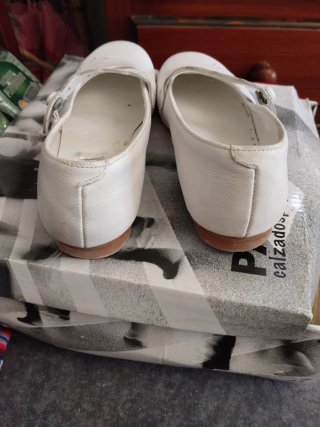 Zapatos comunión niña blancos