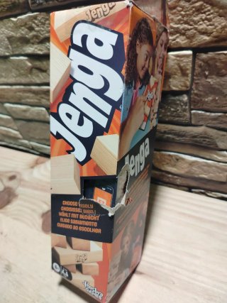 HASBRO Jenga Juego con Dado Digital