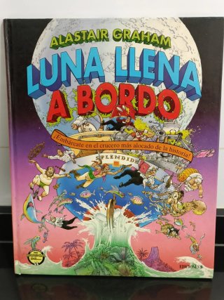 Libro Luna Llena a Bordo Alastair Graham