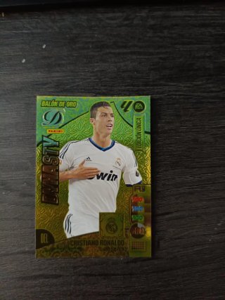4 Cromos Cristiano Ronaldo Balón de Oro