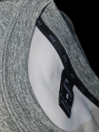 Sudadera Nike Gris con Bolsillo Canguro