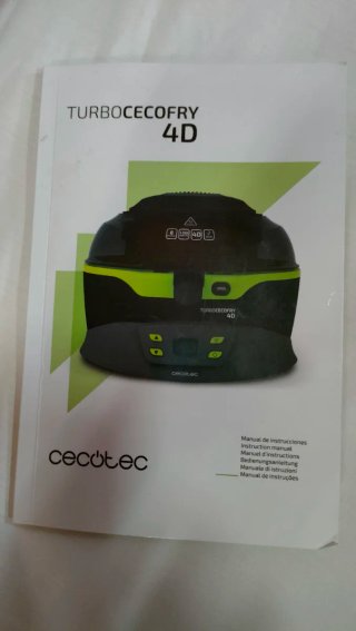 Cecotec Turbo Cecofry 4D Freidora de Aire