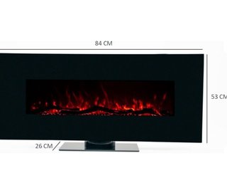Chimenea Eléctrica Decorativa Kekai Minnesota 1600W LED