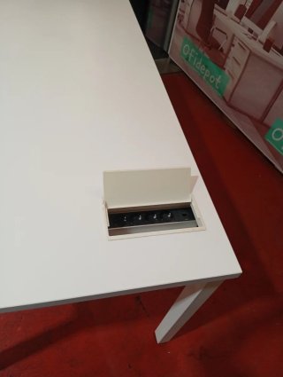 Mesa de oficina blanca Entrega gratuita
