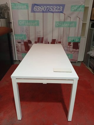 Mesa de oficina blanca Entrega gratuita