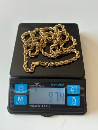 Collar de oro 18k