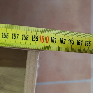 Cajón de madera para debajo de la cama