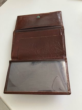 Cartera Pierre Cardin Piel Marrón