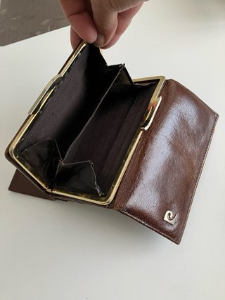 Cartera Pierre Cardin Piel Marrón