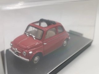 Modellino Auto Fiat 500 Rossa