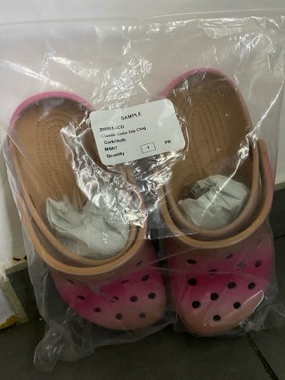 Crocs Classic Rosa/Beige Donna Tg.38
