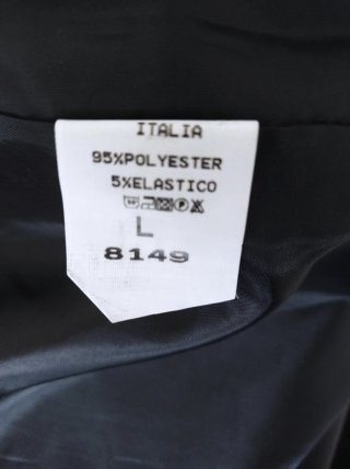 Blazer 3/4 Negro y Blanco