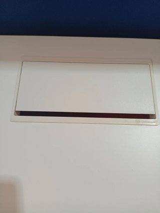 Mesa de oficina multipuesto blanca