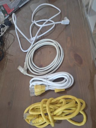 Cables LAN Ethernet Nuevos (2 unidades)