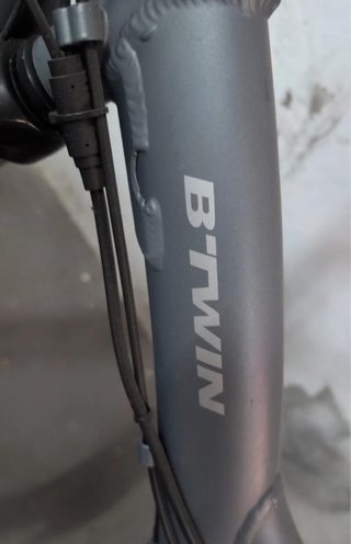 Bicicleta Eléctrica Gris