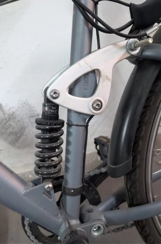 Bicicleta Eléctrica Gris