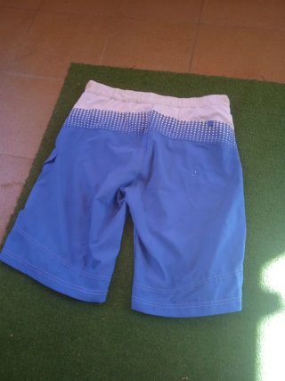 Bañador Nike XL niño largo azul blanco  amarillo