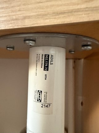 Mesa Escritorio con 5 patas Ikea Madera Clara