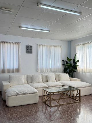 Sofá modular cómodo barato stock