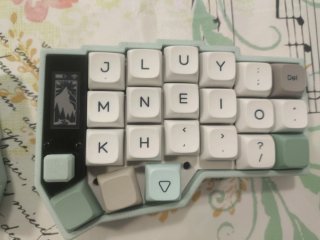 Teclado Split Corne Inalámbrico BT RGB