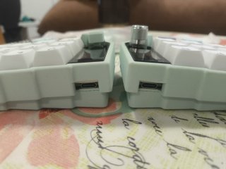 Teclado Split Corne Inalámbrico BT RGB