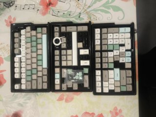 Teclado Split Corne Inalámbrico BT RGB