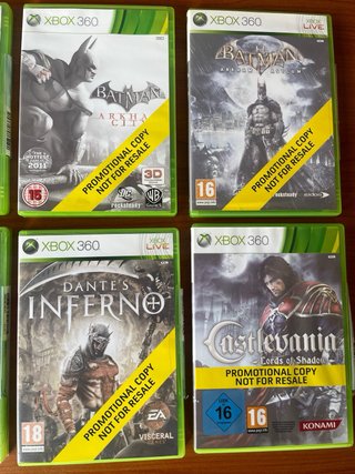 Lotto videogiochi Xbox 360 Promotional Copy Pal