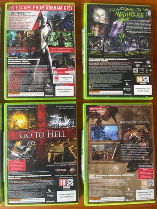 Lotto videogiochi Xbox 360 Promotional Copy Pal