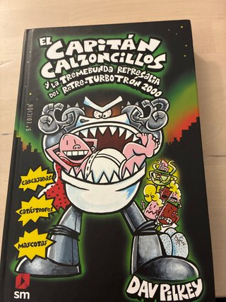 Libro  capitan calzoncillos