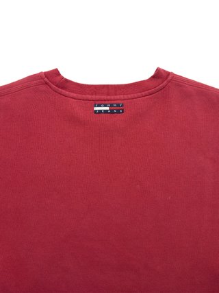 Tommy Jeans 90s Vintage Made in USA Sweatshirt Red