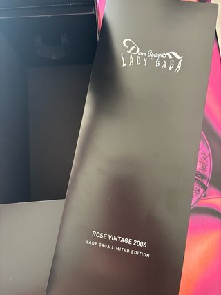 Scatola Dom Perignon Lady Gaga Vintage 2000
