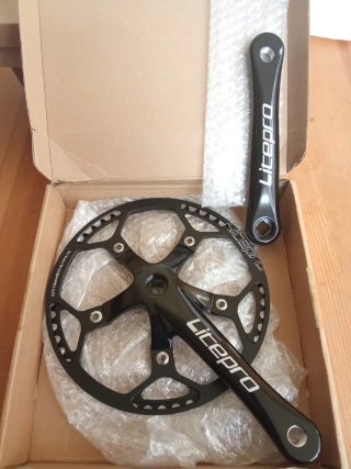 Guarnitura Litepro 53T 170mm BCD130 per bici