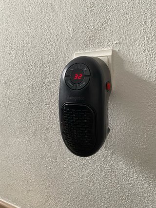 Mini calefactor para habitación pequeña calentador