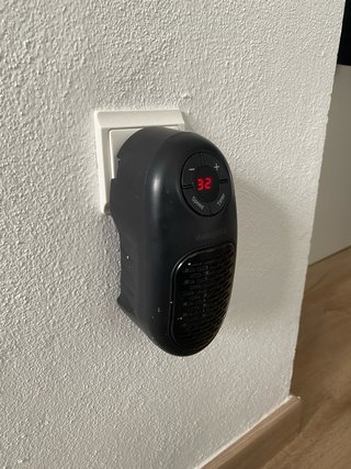 Mini calefactor para habitación pequeña calentador