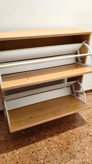 Zapatero de madera para 10-12 pares