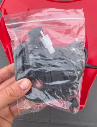 Careta KTM LED Roja