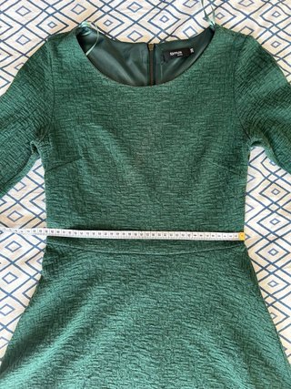 Vestido Fórmula Joven Verde Talla 38