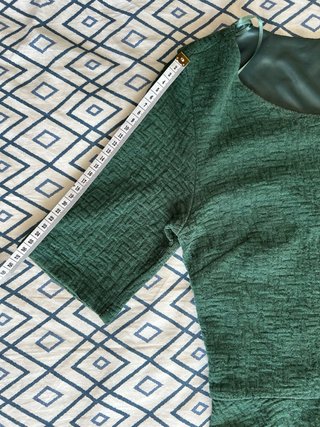 Vestido Fórmula Joven Verde Talla 38
