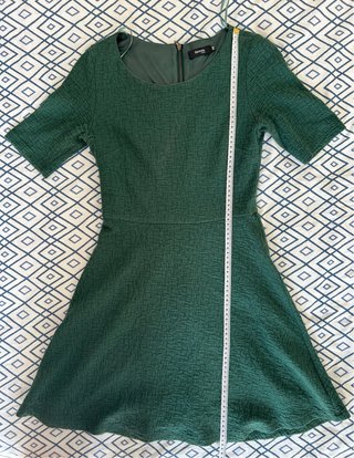 Vestido Fórmula Joven Verde Talla 38