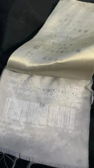 Giacca Burberry Vintage Nera XXL