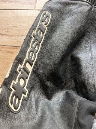 Pantalón Cuero Moto Alpinestars Talla 56