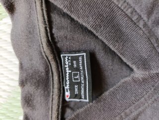 Camiseta Champion V-Neck Gris Talla L